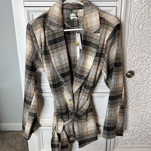 Plaid Coat